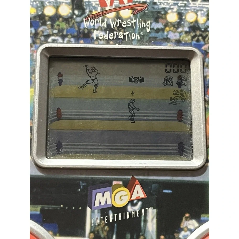 WWF Wrestling Hand Held Electronic Game Stone Cold Steve Austin by MGA Works